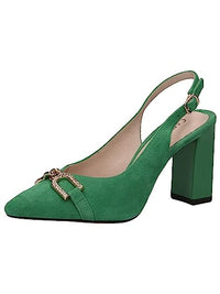 Thumbnail for Caprice Women's 9-9-29600-20 Pumps Sling, Green Suede, EU on sale