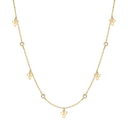 Tamaris women's necklace in gold made of stainless steel TJ-0002-N-45 on sale
