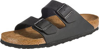 Thumbnail for BIRKENSTOCK Arizona - Slipper - Birko-Flor - Schwarz - Weichbettung - Schmal - im Sale
