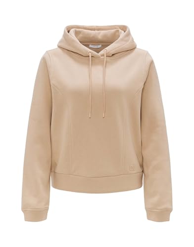 OPUS Damen Sweatshirt | Hoodie GAPU Regular mit kuscheliger Innenseite Soft Oat, 38 im Sale