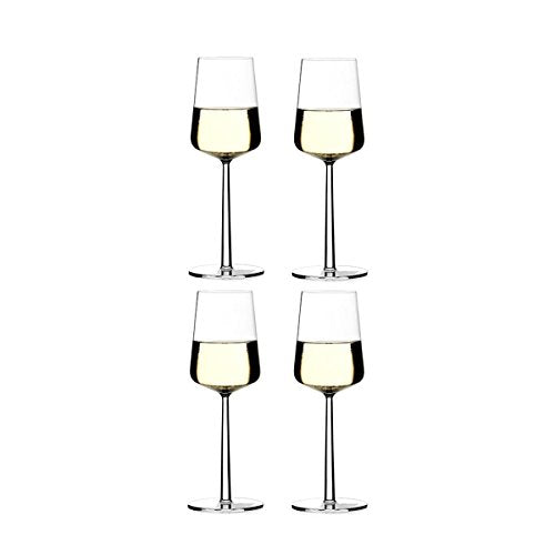 Iittala 1009140 Weißweingläser-Set Essence 4-teilig 0,33 L, Weiss/Opulenter Garten im Sale