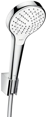 Thumbnail for hansgrohe Croma Select Duschkopf inkl. Duschkopfhalter, 3 Strahlarten, Weiß/Chrom im Sale