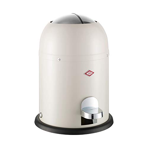 WESCO Mini Master Abfalleimer 6 L, Weiß Matt im Sale