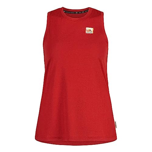 Maloja W Apfelbaumm. Top Rot - Schnelltrocknendes bequemes Damen Kletter-Top, im Sale
