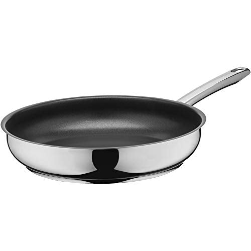 Silit Calabria frying pan induction 28 cm, stainless steel coated, stainless steel handle, ovenproof, for gentle frying on sale