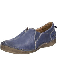 Thumbnail for Josef Seibel Women's Slipper Fergey 70, Width G (Normal), Removable Footbed, Moccasins, Low Shoes, Slides, Slip-on Shoes, Loafer, Ocean, 38 EU on Sale