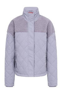 Thumbnail for derbe Steppjacke Quiltholm Damen Grün Gefüttert 46 | Gesteppt | Übergangsjacke im Sale