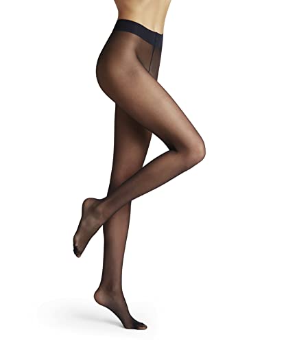 FALKE Damen Strumpfhose Matt Deluxe 20 DEN W TI transparent einfarbig 1 Stück, Blau (Marine 6179), im Sale
