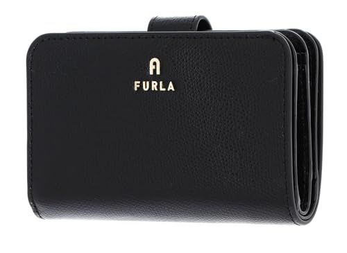 Furla Brieftasche Camelia Bi-Fold Schwarz (WP00314-ARE000-O6000-1-007), Schwarz, M, Zeitgenössisch im Sale