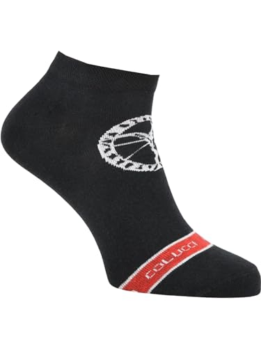 Carlo Colucci Sneaker mit Logo Schwarz 43-46