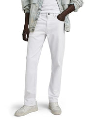 Thumbnail for G-Star RAW Herren Mosa Straight Jeans, Weiß (Paper White gd D23692-D552-G547), 31W / 32 im Sale
