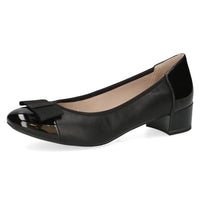 Thumbnail for CAPRICE Damen Pumps mit Blockabsatz mit Schleife, Beige (Beige Comb I), 37 EU im Sale