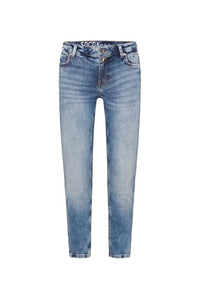 Thumbnail for SOCCX Damen Jeans SU:SI Regular Fit Smooth Blue 31 im Sale