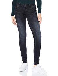 Thumbnail for Herrlicher Women's Touch Slim Reused Denim Black Jeans, Crow 863, W25/L32 on Sale