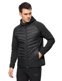 Thumbnail for Jack Wolfskin Herren Routeburn Pro Hybrid Jacket, Schwarz,  EU im Sale