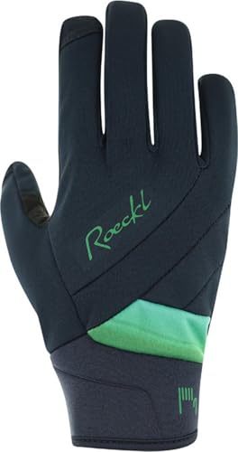 Roeckl Waldau 2 Damen Winter Fahrrad Handschuhe lang schwarz/grün 2025: im Sale