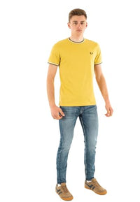 Thumbnail for FRED PERRY T-shirt mm TWIN TIPPED Uomo im Sale