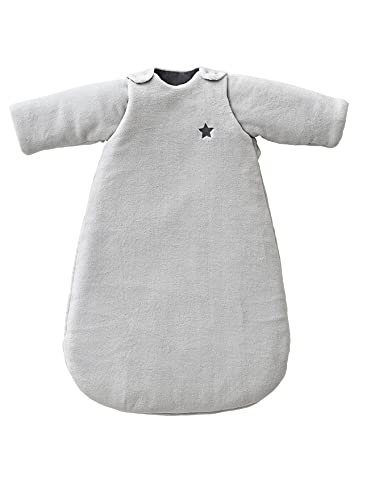 Vertbaudet Alaska Oeko-Tex Schlafsack, Fleece, Grau, 18 / m im Sale