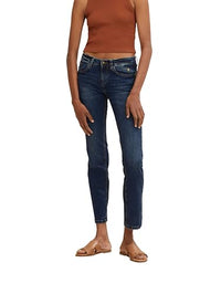 Thumbnail for TOM TAILOR Damen Alexa Straight Jeans, 10281 - Mid Stone Wash Denim, 26W / 32 im Sale