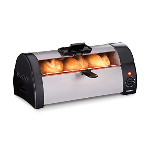 Cloer 3080 bread maker for baking rolls, cakes or yeast pastries 570 W, matt stainless steel housing on sale