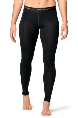 Woolpower Lite Lange Unterhose Damen schwarz im Sale