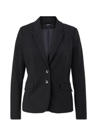 Thumbnail for Comma Damen 601.11.899.15.152.1278104 Anzugjacke, Schwarz (9999), 40 im Sale