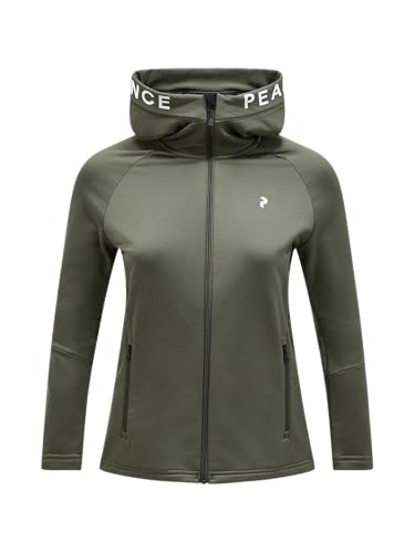 Peak Performance W Rider Zip Hood-Pine Needle-Pine Needle Pine Needle/Pine Needle/ - im Sale