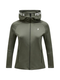 Thumbnail for Peak Performance W Rider Zip Hood - Green - - Damen - Winter - Outdoor - Hoodie - Sweatshirt - Pullover im Sale