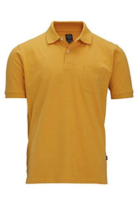 Thumbnail for Kitaro Polo Poloshirt Shirt Herren Kurzarm Baumwolle Piqué Plusgröße, Farbe:Marine (Navy), Herrengrößen:10 im Sale