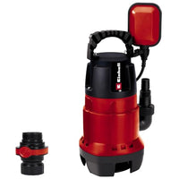 Thumbnail for Einhell GC-DP 7835 Schmutzwasserpumpe (Rot, 780W,Ø35 mm Fremdkörper,15.700 L/h Förderl., Schwimmerschalter, Tragegriff, Kabelaufwicklung, Universalanschl.) Rot im Sale