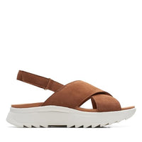 Thumbnail for Clarks Damen Dashlite Wish Sandal, Silver Metallic, EU im Sale