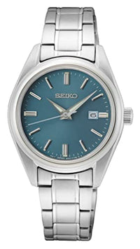 Thumbnail for Seiko Women's Analog Quartz Watch with Stainless Steel Bracelet SUR531P1, Silver on Sale