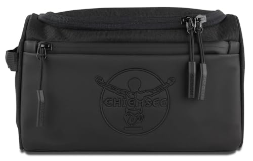 Chiemsee Track n Day hanging toiletry bag for men and women, men's toiletry bag, toiletry bag, wash bag, toiletry bag, black on sale