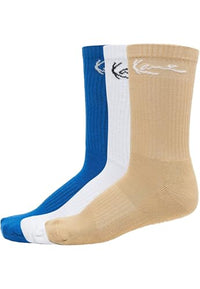 Thumbnail for Karl Kani Accessoires KA232-005-3 KK Signature Three Pack Socks 39-42 multicolor im Sale