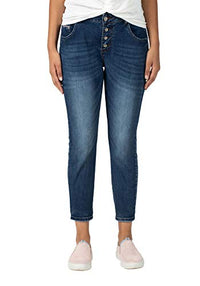 Thumbnail for Timezone Women's Regular Jillytz Cropped Jeans, Blue (Skylight Blue wash 3336), W28 (Manufacturer size: 28) on sale