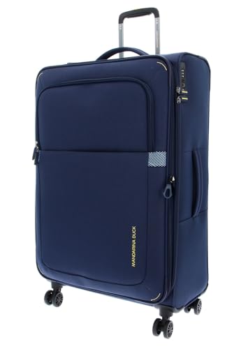 Mandarina Duck Smile & Go Trolley Large Expandable Dress Blue, 77 cm im Sale