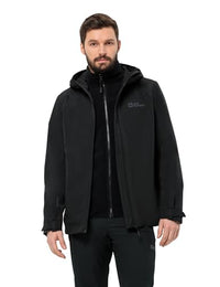 Thumbnail for Jack Wolfskin Herren Taubenberg 3in1 Jkt M, Schwarz, EU im Sale