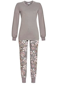 Thumbnail for Ringella Damen Pyjama mit Strickbündchen Pepper 3511233,Pepper, 42 im Sale