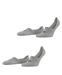 Thumbnail for Burlington Herren Füßlinge Everyday 2-Pack IN Baumwolle unsichtbar einfarbig 2 Paar, Blau (Pacific 6547) - neu, 41-42 im Sale