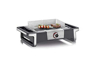 Thumbnail for SEVERIN SENOA DigitalBOOST electric grill for indoors and outdoors, table grill with quick grill start up to 500 °C, balcony grill with SafeTouch surface, stainless steel/black, PG 8114 on sale