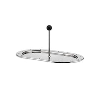 Thumbnail for Alessi MG34 Tablett aus Edelstahl , 28.5 x 16.5 x 12.5 cm im Sale