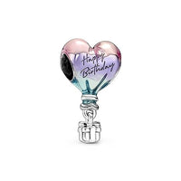 Thumbnail for PANDORA Charm Geburtstag Heißluftballon Silber Emaille 791501C01 im Sale