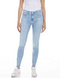 Thumbnail for Replay Damen Jeans Luzien Skinny-Fit mit Comfort Stretch, Light Blue 010 (Blau), 27W / 30 im Sale