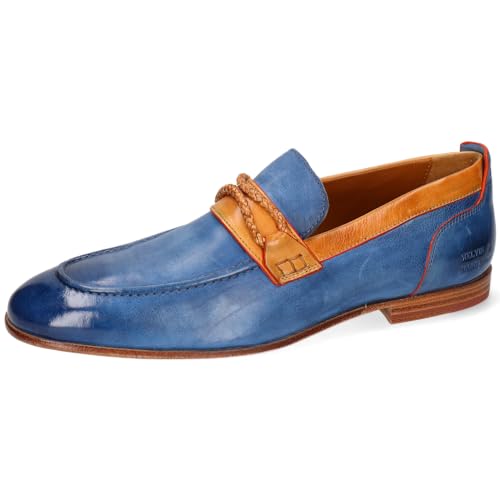 Melvin &amp; Hamilton Loafers Men Santo 1 Blue 40 on sale