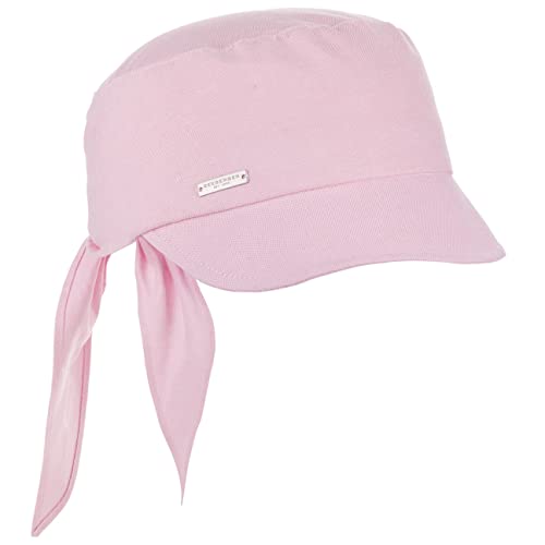 Seeberger Cotton Chambray Damencap Baumwollcap Schirmmütze Visor Sonnenvisor (One Size - rosa) im Sale