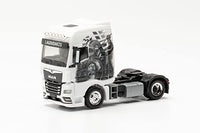 Thumbnail for herpa 314473 Man Man TGX GX Lagoudakis 1 / Archilles, Held von Troja“ Zugmaschine Miniaturmodelle Kleinmodell Sammlerstück Detailgetreu, mehfarbig, im Sale