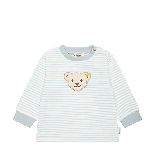 Steiff Unisex Baby Kapuze Sweatshirt, Celestial Blue, 56 im Sale