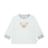 Thumbnail for Steiff Unisex Baby Kapuze Sweatshirt, Celestial Blue, 56 im Sale
