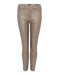 Thumbnail for OPUS Damen Slim | Skinny Jeans Emily Classy Mid Rise mit Coating warm Taupe, L28 im Sale