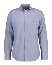 Thumbnail for GANT Men's Reg Poplin Banker Bd,College Blue, on sale